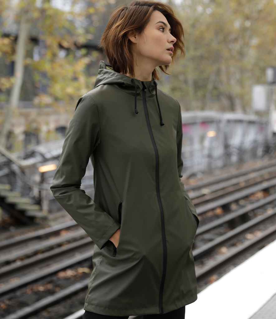 Wax clearance parka coat